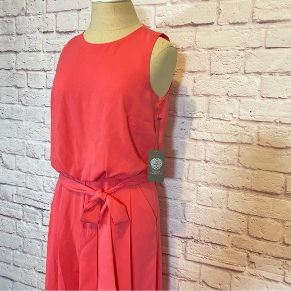 Vince Camuto Women’s Sleeveless High Neck Capri Jumpsuit SEE DESCRIPTION - Picture 4 of 15